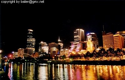 Am Yarra-River in Melbourne